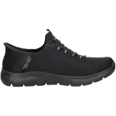 SKECHERS Slip-Ins: Summits - Wide Fit Sportief - Zwart - Maat 50.5