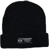 West Coast Choppers Waffle Cuff Beanie Noir