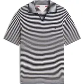 Tommy Hilfiger Pull-over 'JONNY' bleu marine / blanc