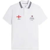 Tommy Hilfiger T-Shirt 'Regular Fit' bleu foncé / rouge / blanc