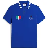 Tommy Hilfiger T-Shirt 'STANDARD COUNTRY ITALY' bleu roi / vert / rouge / blanc