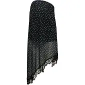Mamalicious Jupe 'MLKOPA' bleu-gris / noir