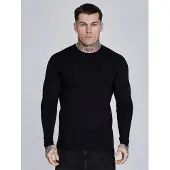 SikSilk T-Shirt noir