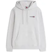 Tommy Hilfiger Sweat-shirt 'ENTRY DNA' gris clair / rouge / noir