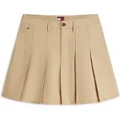 Tommy Hilfiger Jupe 'Washed Pleated Mini' beige