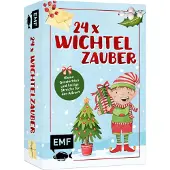 Sonstige Verlage Jeu de cartes pour calendrier de l'Avent : 24 cartes "Petits lutins"