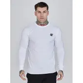 SikSilk T-Shirt noir / blanc