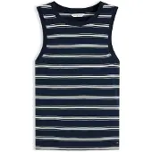 Tommy Hilfiger Haut 'Stripe Slim Tank' bleu marine / blanc