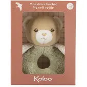 Kaloo Ourson hochet doux, vert - Jouet pour bébé, doudou