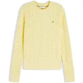 Tommy Hilfiger Pull-over jaune clair