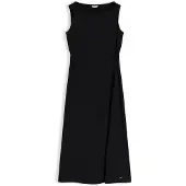 Tommy Hilfiger Ww0ww50041 Plus Size Sleeveless Midi Dress Noir 1X Femme