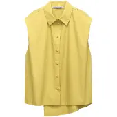 Adolfo Dominguez Chemisier jaune / vert
