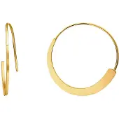 Heidemann Boucles d'oreilles 'Curve' or