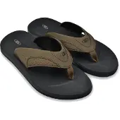 Brasileras Tongs Homme Antidérapantes confortables chaussures de plage/piscine/urbaines brun 43 EU -UBACO