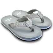 Brasileras Tongs Garçon Fille Antidérapantes confortables chaussures de plage/piscine/urbaines gris 32 EU -UBPFF