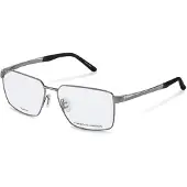 Porsche Design Lunettes de Vue - - P81004 - Métal - Gris/Noir - 56/15/140