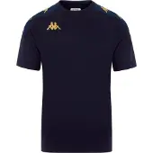 Kappa Gianto Short Sleeve T-shirt Bleu 12 Years Enfants