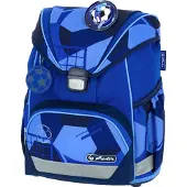 Herlitz 400205498 Schulranzen UltraLight Plus Blue Goal
