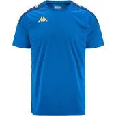 Kappa Gianto Short Sleeve T-shirt Bleu S Homme