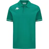 Kappa Barli Short Sleeve Polo Vert M Homme