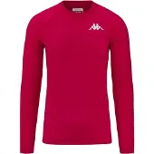 Kappa Vurbat Long Sleeve Base Layer Rouge 2XL Homme