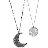 Elli Parure de bijoux noir / argent