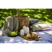 Sirius Home Bougie LED Sille Exclusive 5 cm x 20 cm, blanche (1x)