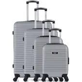 BlueStar - Set de 4 Valises BRAZILIA-M 75 cm 4 Roues