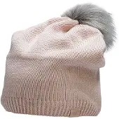 4F Femmes, Bonnet, Czapka damska jasny róż H4Z22 CAD009 56S, Rose, Pink, (Taille unique)
