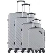 BlueStar - Set de 4 Valises CITE-M 75 cm 4 Roues