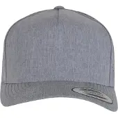 Flexfit Yp Classics 5 Panel Snapback Cap Gris
