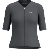 POC Raceday Short Sleeve Jersey Gris S Femme