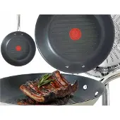 Tefal Patelnia grillowa Infinite 26cm, Machine à panini, Noir