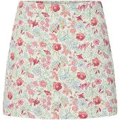Pieces Jupe 'PCSalume' beige clair / bleu clair / rose / rouge clair