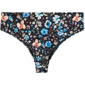 Swim By Zizzi Bas de bikini 'Caanne' bleu / pêche / rose / noir