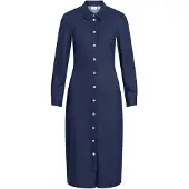 Vila Robe-chemise 'VIChania' bleu marine