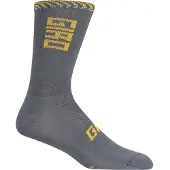 Giro Unisexe, Chaussettes de sport, Comp Racer High Rise Sock (XL), Gris