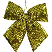 Edelman GOLD DECORATIVE BOW 30x34CM