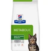 Hills Prescription Diet Croquettes pour chats Gestion du Poids Métabolique Poulet 3 kg