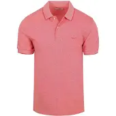 Gant Polo Piqué 2-Tone Rouge Rose taille M