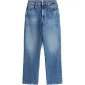 Tommy Hilfiger Jean 'High Rise Slim Straight' bleu