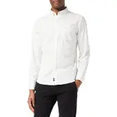 Dockers T2 Oxford Long Sleeve Shirt Blanc L Homme