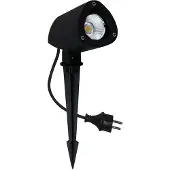 MEGATRON Luminaire de jardin à LED avec piquet de terre 3000K - Spot / projecteur MT70801