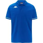 Kappa Barli Short Sleeve Polo Bleu L Homme