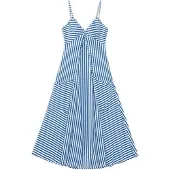 Gisela Strap Sleeveless Long Dress Bleu M Femme