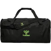 Hummel Sac de sport hmlCORE 2.0 Noir néon/Vert gecko Noir/Vert gecko L