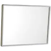 A&n&a aqualine Aqualine Accessoires - Miroir 400x300 mm, cadre en plastique blanc 22436
