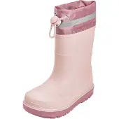 Playshoes Bottes en caoutchouc rose / rosé / argent