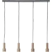 Brilliant Suspension Cadiz 60118/76 - Salon, cuisine, salle à manger - Aluminium - Pour intérieur - Gris - Sans ampoule