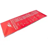 Bodyline Fitness Tapis d'entraînement avec suggestions d'exercices - longueur 180cm et largeur 68cm - Pilates, Fitness, tapis d'entraînement idéal pour les exercices à domicile